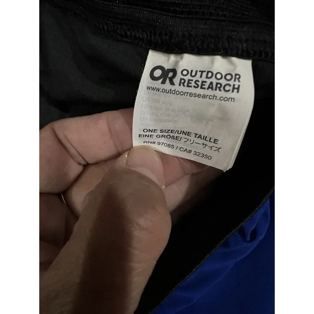 Outdoor Research Swift Lite Shorts Mens LARGE BLUE Reflective Lined EUC